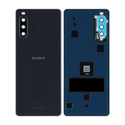 Sony Xperia 10 III - Akkudeckel (Black) - A5034097A Genuine Service Pack