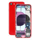 Apple iPhone SE (2nd Gen 2020) - Backcover/Kleinteilen (Red)