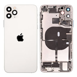 Apple iPhone 11 Pro Max - Backcover/Kleinteilen (Silver)