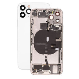 Apple iPhone 11 Pro - RückBackcover/Kleinteilen (Silver)