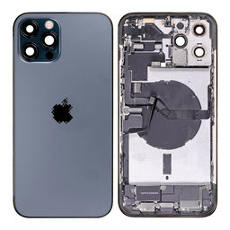 Apple iPhone 12 Pro Max - Backcover/Kleinteilen (Blue)