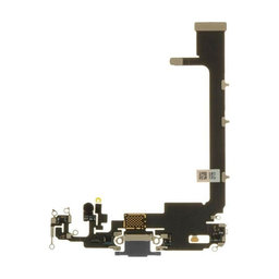 Apple iPhone 11 Pro Max - Ladestecker Ladebuchse (ohne IC Charging) + Flex Kabel (Space Gray)