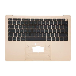Apple MacBook Air 13" A1932 (2018 - 2019) - Oberer Rahmen Tastatur + Tastatur UK (Gold)