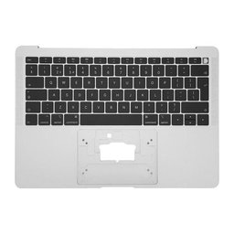 Apple MacBook Air 13" A1932 (2018 - 2019) - Oberer Rahmen Tastatur + Tastatur UK (Silver)