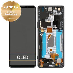 Sony Xperia 1 III - LCD Display + Touchscreen Front Glas - A5032173A Genuine Service Pack