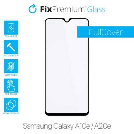 FixPremium FullCover Glass - Gehärtetes Glas für Samsung Galaxy A10e und A20e