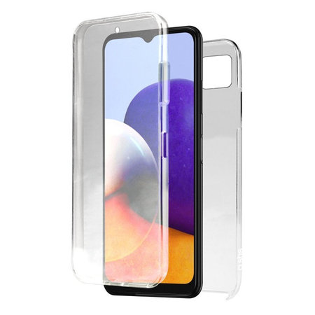 SBS - Case 360 für Samsung Galaxy A22 5G, transparent