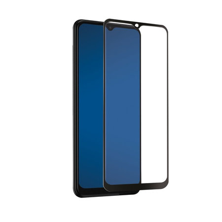 SBS - Gehärtetes Glas Full Cover für Samsung Galaxy A22, schwarz