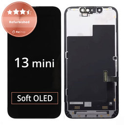 Apple iPhone 13 Mini - LCD Display + Touchscreen Front Glas + Rahmen Refurbished
