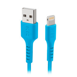 SBS - Lightning / USB Kabel (1m), blau
