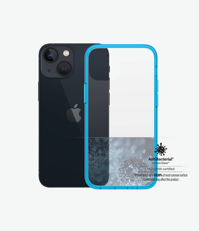 PanzerGlass - Fall ClearCaseColor AB für iPhone 13 mini, bondi blue
