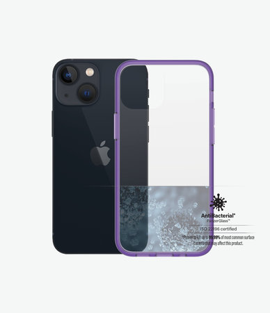 PanzerGlass - Hülle ClearCaseColor AB für iPhone 13 mini, grape