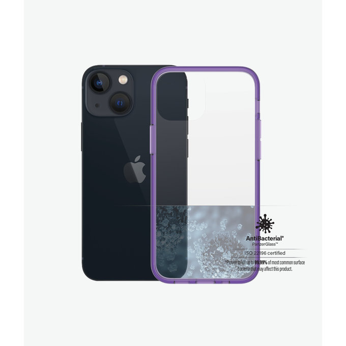 PanzerGlass - Hülle ClearCaseColor AB für iPhone 13 mini, grape
