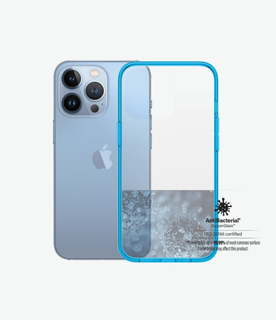 PanzerGlass - Hülle ClearCaseColor AB für iPhone 13 Pro, bondi blue