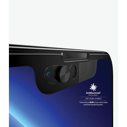 PanzerGlass - Gehärtetes Glas Case Friendly CamSlider AB für iPhone 13 Pro Max und 14 Plus, schwarz