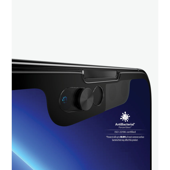 PanzerGlass - Gehärtetes Glas Case Friendly CamSlider AB für iPhone 13 Pro Max und 14 Plus, schwarz