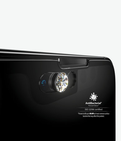 PanzerGlass - Gehärtetes Glas Case Friendly CamSlider Swarovski AB für iPhone 13 mini, black
