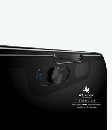 PanzerGlass - Gehärtetes Glas Case Friendly Privacy CamSlider AB für iPhone 13 mini, schwarz