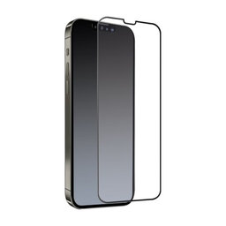SBS - Gehärtetes Glas Full Cover für iPhone 13 Pro Max und 14 Plus, schwarz