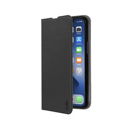 SBS - Fall Book Wallet Lite für iPhone 13 Pro, schwarz