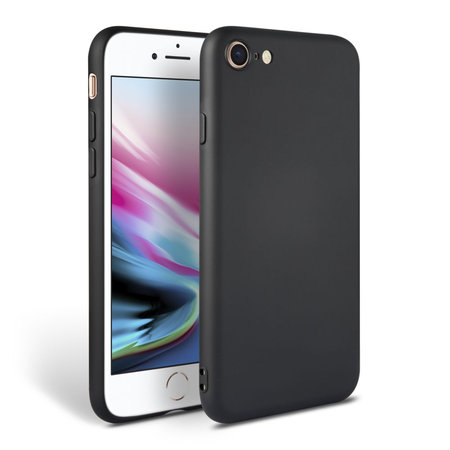 Tech-Protect - Case Icon für iPhone SE 2020/8/7, schwarz