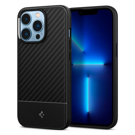 Spigen - Hülle Core Armor für iPhone 13 Pro Max, schwarz