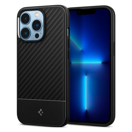 Spigen - Hülle Core Armor für iPhone 13 Pro, schwarz