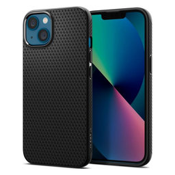 Spigen - Hülle Liquid Air für iPhone 13 mini, schwarz