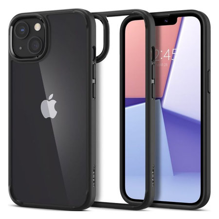 Spigen - Hülle Ultra Hybrid für iPhone 13 mini, schwarz