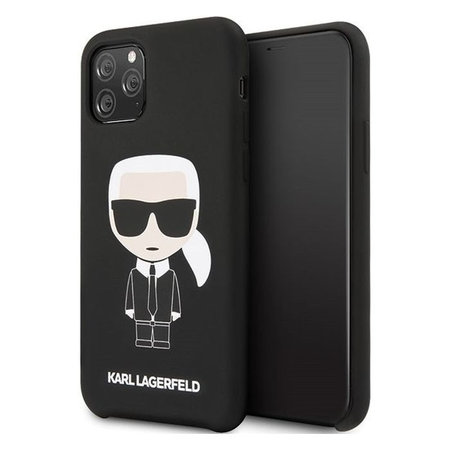 Karl Lagerfeld - Iconic Case für iPhone 11 Pro, schwarz