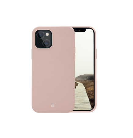 dbramante1928 - Monaco-Hülle für iPhone 13 mini, rosa Sand