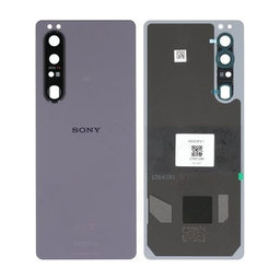 Sony Xperia 1 III - Akkudeckel (Purple) - A5032187A Genuine Service Pack