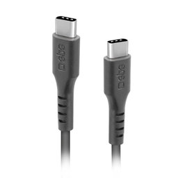 SBS - USB-C / USB-C Kabel (3m), schwarz