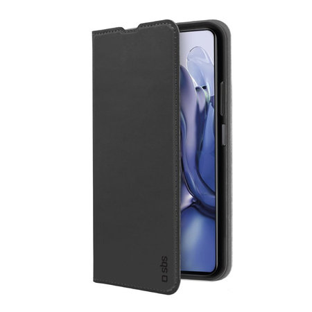 SBS - Fall Book Wallet Lite für Xiaomi 11T, 11T Pro, schwarz