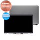 Apple MacBook Air 13" A1932 (2018) - LCD Display + Frontglas + Abdeckung (Space Gray) Refurbished