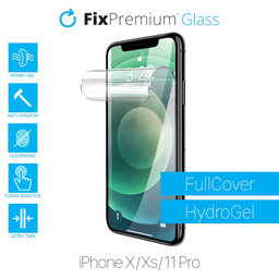 FixPremium HydroGel HD - Displayschutzfolie für iPhone X, Xs und 11 Pro