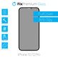 FixPremium Privacy Anti-Spy Glass - Gehärtetes Glas für iPhone 12 und 12 Pro
