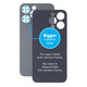 Apple iPhone 13 Pro - Backcover Glas Vergrössertes Ringloch für die Kamera (Graphite)