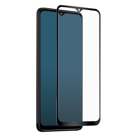 SBS - Gehärtetes Glas Full Cover für Motorola G50 5G, G50, E7, schwarz