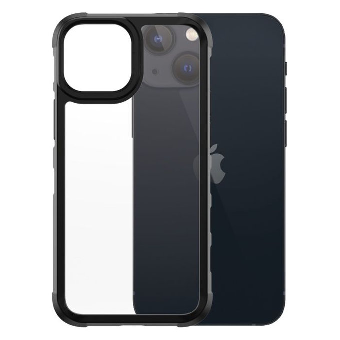 PanzerGlass - Hülle silberBullet ClearCase AB für iPhone 13 mini, schwarz