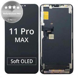 Apple iPhone 11 Pro Max - LCD Display + Touchscreen Front Glas + Rahmen Refurbished PRO
