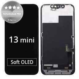 Apple iPhone 13 Mini - LCD Display + Touchscreen Front Glas + Rahmen Refurbished PRO