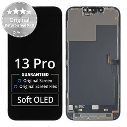Apple iPhone 13 Pro - LCD Display + Touchscreen Front Glas + Rahmen Original Refurbished PRO