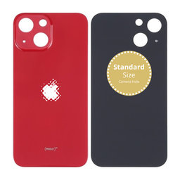 Apple iPhone 13 Mini - Backcover Glas (Red)