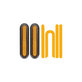 Xiaomi Mi Electric Scooter 1S, 2 M365, Essential, Pro, Pro 2 - Seitenverzierung am Hinterrad + Reflektorstreifen (Yellow)
