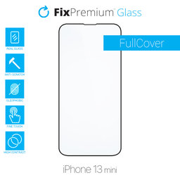 FixPremium FullCover Glass - Gehärtetes Glas für iPhone 13 mini