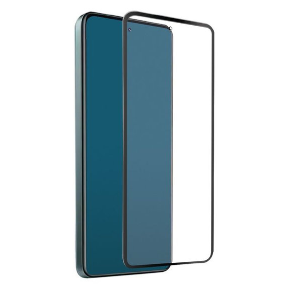 SBS - Gehärtetes Glas Full Cover für Xiaomi Redmi Note 11 Pro, Note 11 Pro 5G und Poco X4 Pro, schwarz