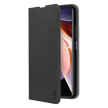 SBS - Fall Book Wallet Lite für Xiaomi Redmi Note 11 Pro und Note 11 Pro 5G, schwarz