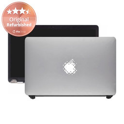 Apple MacBook Pro 13" A1989 (2018 - 2019) - LCD Display + Frontglas + Abdeckung (Silver) Original Refurbished