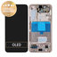 Samsung Galaxy S22 S901B - LCD Display + Touch Screen + Frame (Pink Gold) - GH82-27520D, GH82-27521D Genuine Service Pack